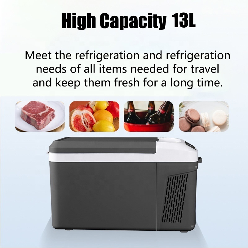 Factory Price Hot Selling Wholesale Customized Quick Frozen Car 12V Refrigerator Small Mini Car Refrigerators