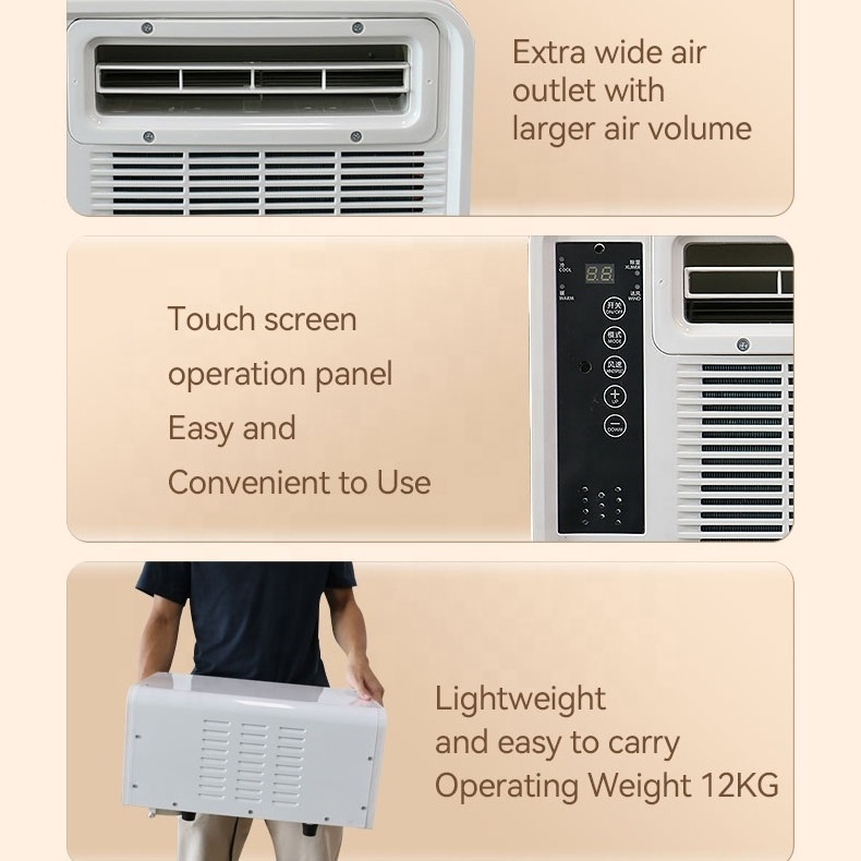 2600BTU 110V 220V Mobile Air Conditioner Portable Mobile Mini Portable AC Portable Air Conditioner