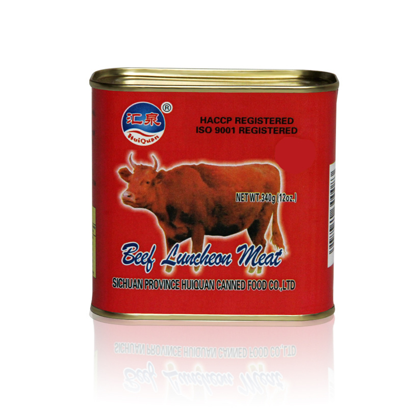 Factory Best Selling Meat china Can Luncheon Oem Brands Products Tinned Halal Canned Beef Luncheon Meat