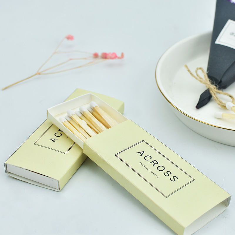 Aromatherapy candle ROMANTIC TIMES match hotel outdoor camping Hotel Hotel disposable ordinary match cigarette lighter