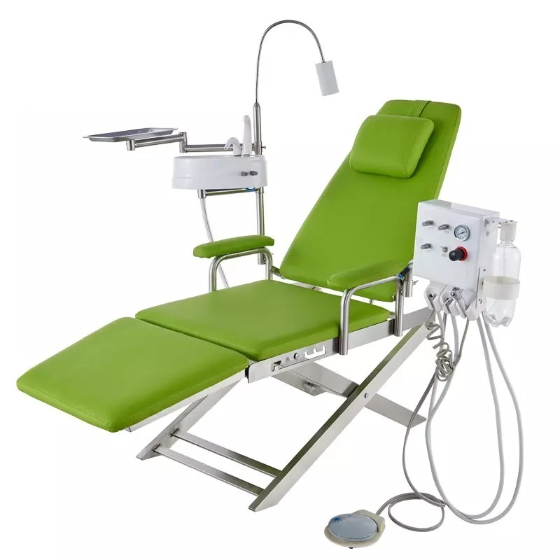 2024 New Dental Chair unit with ce,iso high quality portable dental chair foldable portable dental chair