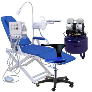 2024 New Dental Chair unit with ce,iso high quality portable dental chair foldable portable dental chair