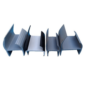 Truck compartment container durable, high-quality soft and hard composite sealing rubber strip T-type