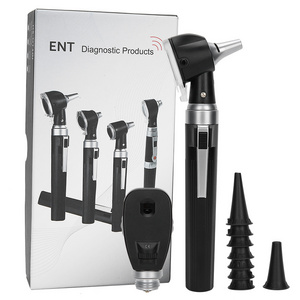 Portable Professional Diagnostic Kit Ear Care Examination Otoscope Eardrum Endoscope Speculum Ear Clean Electric Otoscope Kit