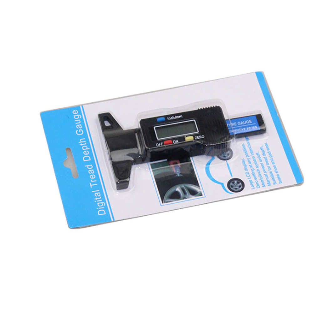 car tire tread depth gauge Depth 20mm tire gauges With Digital Tyre Pressure Gauge