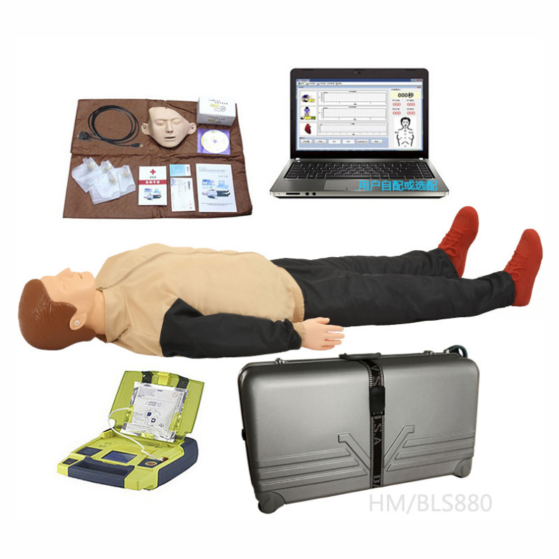 Medical teaching equipment Advanced first Aid  manikin Adult ACLS training manikin BLS Manikin