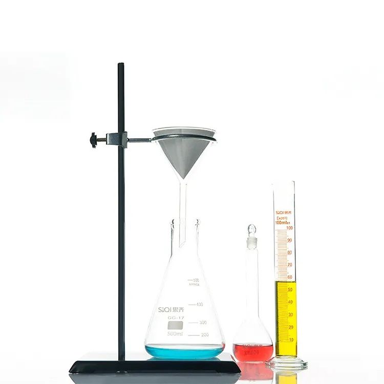 school laboratory glassware equipment erlenmeyer flask beaker quartz cuvette glass chemistry pyrex lab Volumetric Flask