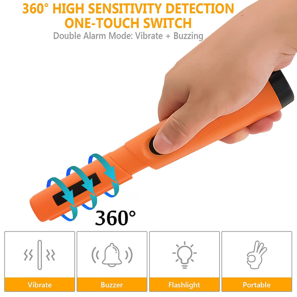 Professional  Treasure Portable Gold Detector Sandheld Metal Detector 3M Waterproof Positioning Stick Metal Detector Machine