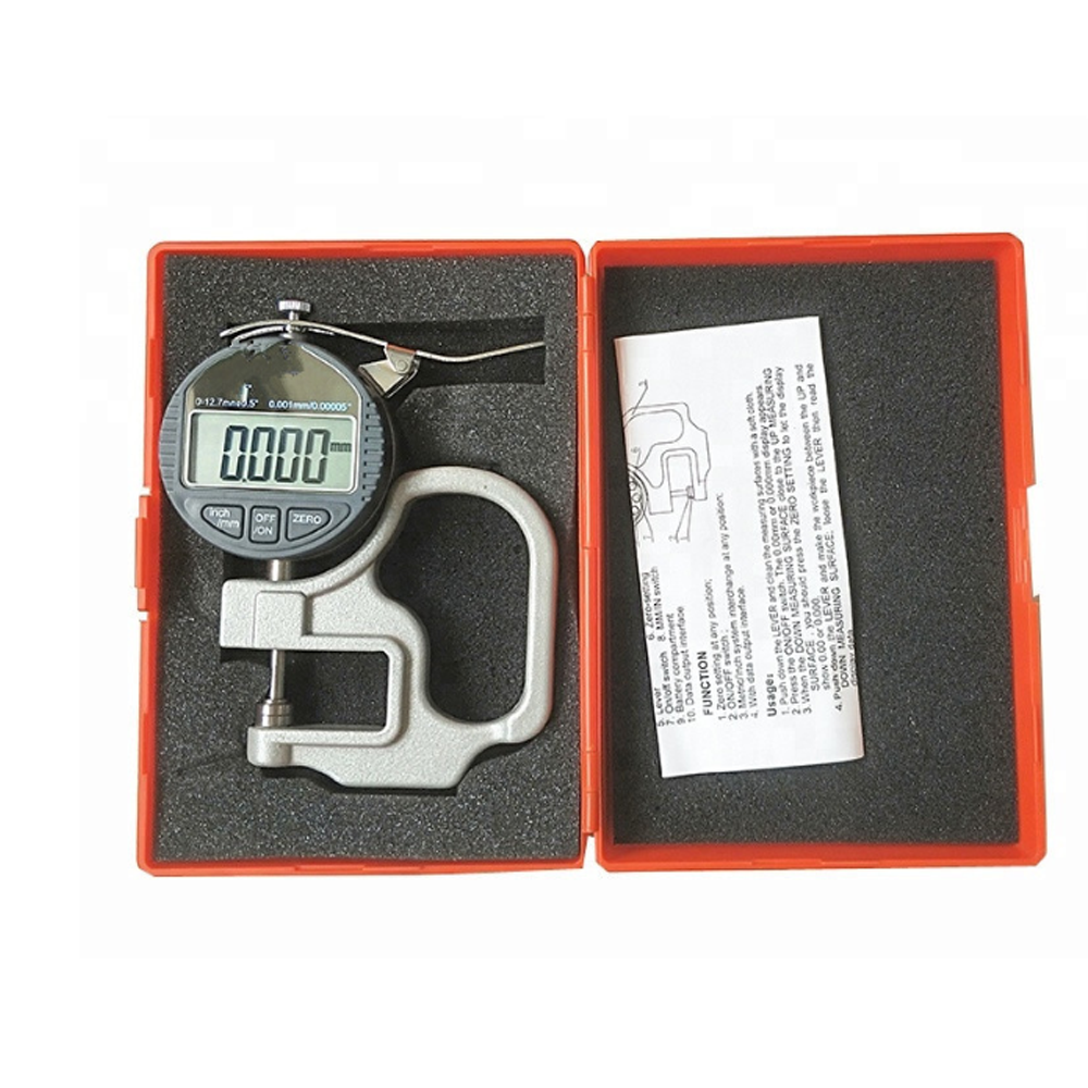 Sciedu custom high quality coating thickness gauge 0-12.7mm Digital thickness gauge paint thickness gauge