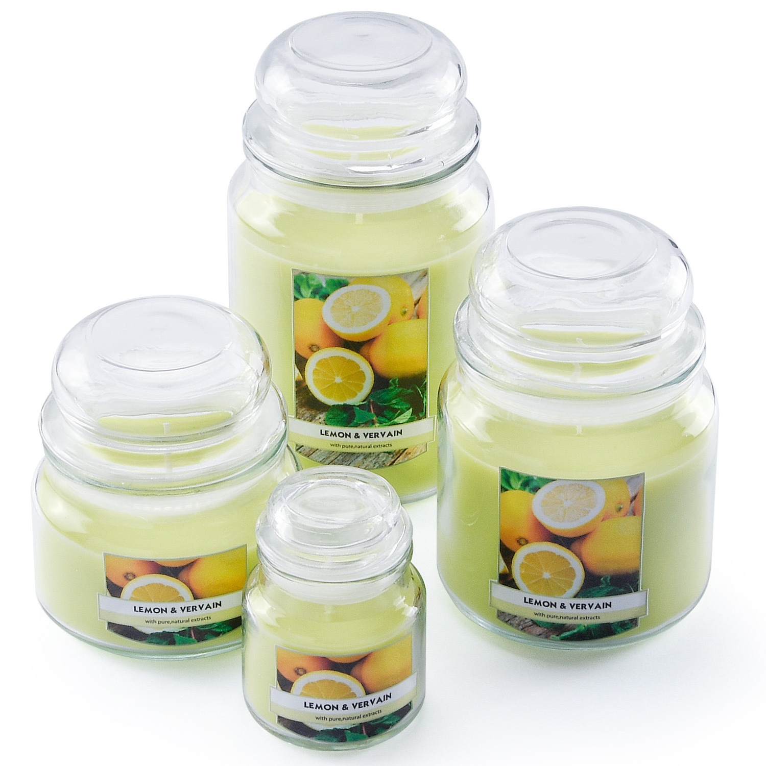 Wholesale High Quality Luxury Private Label Yankee Style Scented Candles Soy Wax Big Glass Jar Scented Yankee Candle with Lid