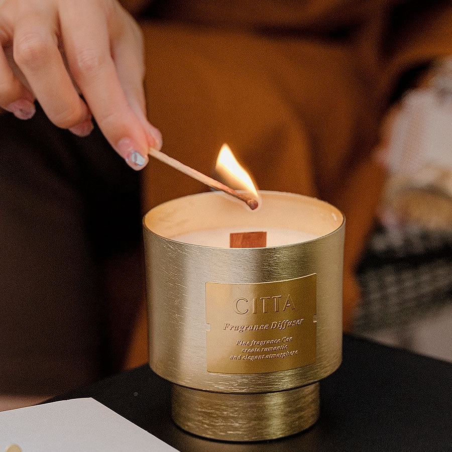 Manufacturer Wholesale Price Luxury Private Label Soy Wax Scented Candle In Bulk For Home Decor