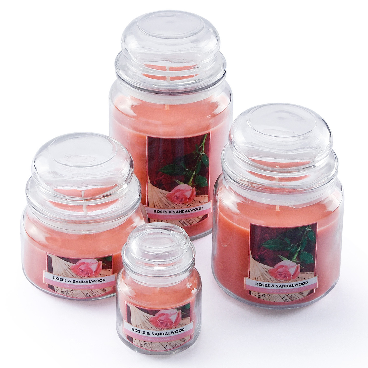 Wholesale High Quality Luxury Private Label Yankee Style Scented Candles Soy Wax Big Glass Jar Scented Yankee Candle with Lid