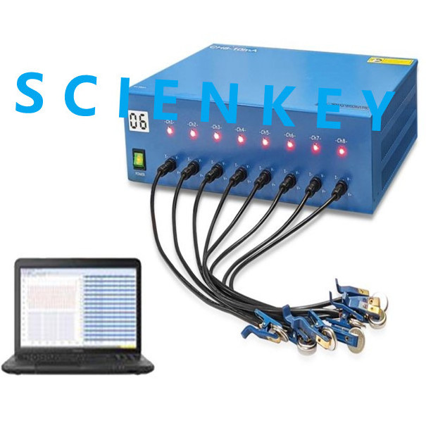 Factory price (0.6 -300 mA, upto 5V) 8 Channel Battery Analyzer- BST8-300-CST