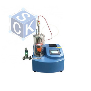 Laboratory Magnetron Plasma Sputtering Coater bench top Sputtering system for coating silver, gold and bronze on Resin Polymer