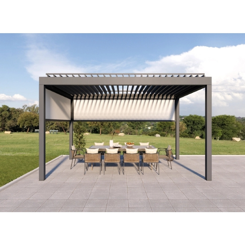 Scienlan Garden Metal Pergola Gazebo Bioclimatica Retractil Pergola Price Modern Outdoor Smart Pergola