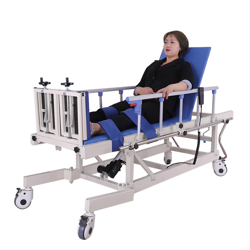 Electric standing bed patient rehabilitation nursing bed