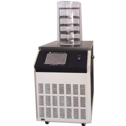 Laboratory Mini Desktop Top Press Freeze Dryer