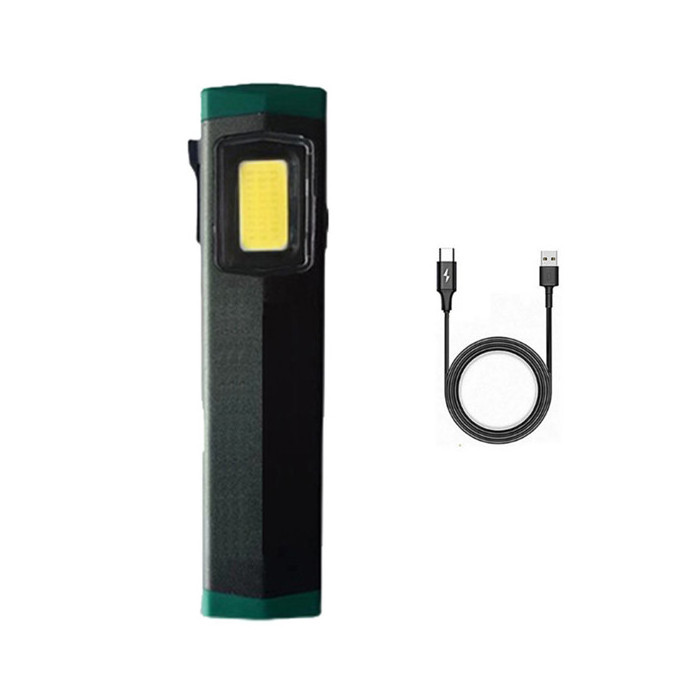 EDC COB LED Work Light USB Rechargeable Pocket Led Flashlight Magnetic work Pen Inspection Light For Repairing Emergency