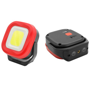 Powerful COB Work Light Type-C Rechargeable 1000Lumen COB Work lamp Portable Magnetic Work Flashlight for Car Repair Emergency