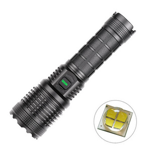 New Arrival Powerful 1000 Lumen XHP70 Tactical LED Flashlight Zoomable Torchlight Rechargeable Camping Handheld LED Flashlight