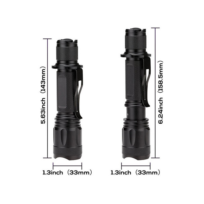 USB Rechargeable Powerful LED flashlight Portable Zoomable XML T6 LED Tactical Torch Flashlight For Hunting