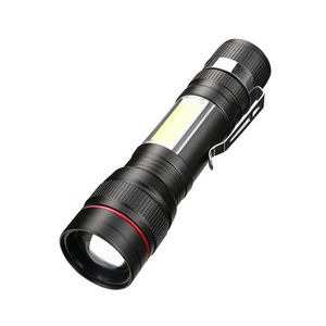 Aluminum Zoomable 800Lm XML T6 LED Flashlight USB Rechargeable Pocket Torch Lamp