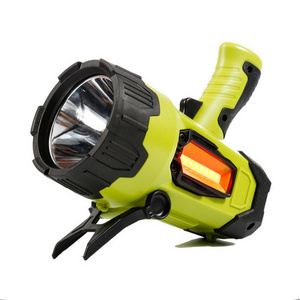 Super Bright LED Work Light Rechargeable Searchlight Powerful Handheld Flashlight Spotlight Waterproof Work Lamp Torch