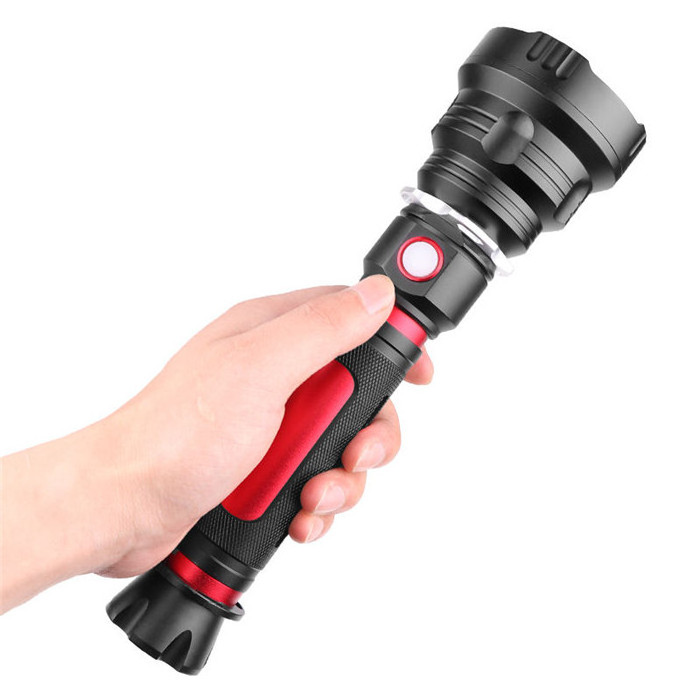 Powerful LED Torch Lamp Super Brightest 1800 Lumen LED Flashlight Torch Rechargeable Outdoor hunting led flashlight