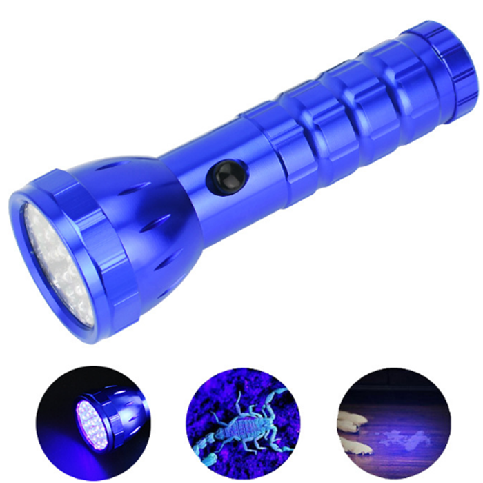 High quality handheld LED Blacklight UV torch 395nm 28LED UV flashlight for Pet Dog Cat Urine Detection