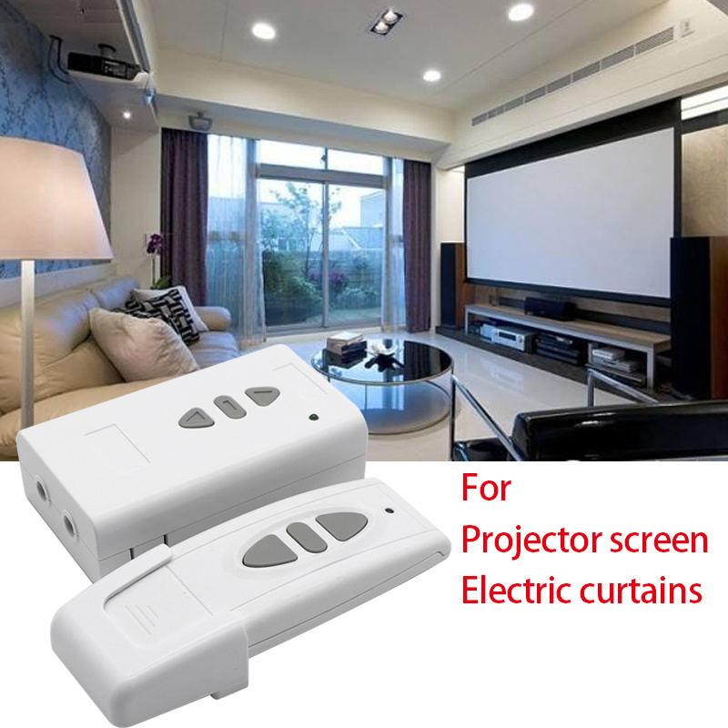 433MHz Wireless Remote Controller and Receiving Controller 433mhz receiver for Electric curtain / projector screen