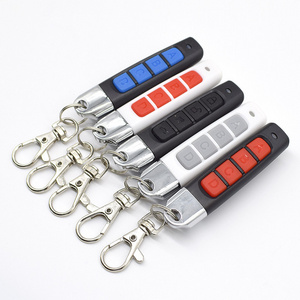 SMG-236 Multicolor 433MHz Smart Garage Door Remote Controller Controller Silicone Button Keychain 4 Button Wireless Switch