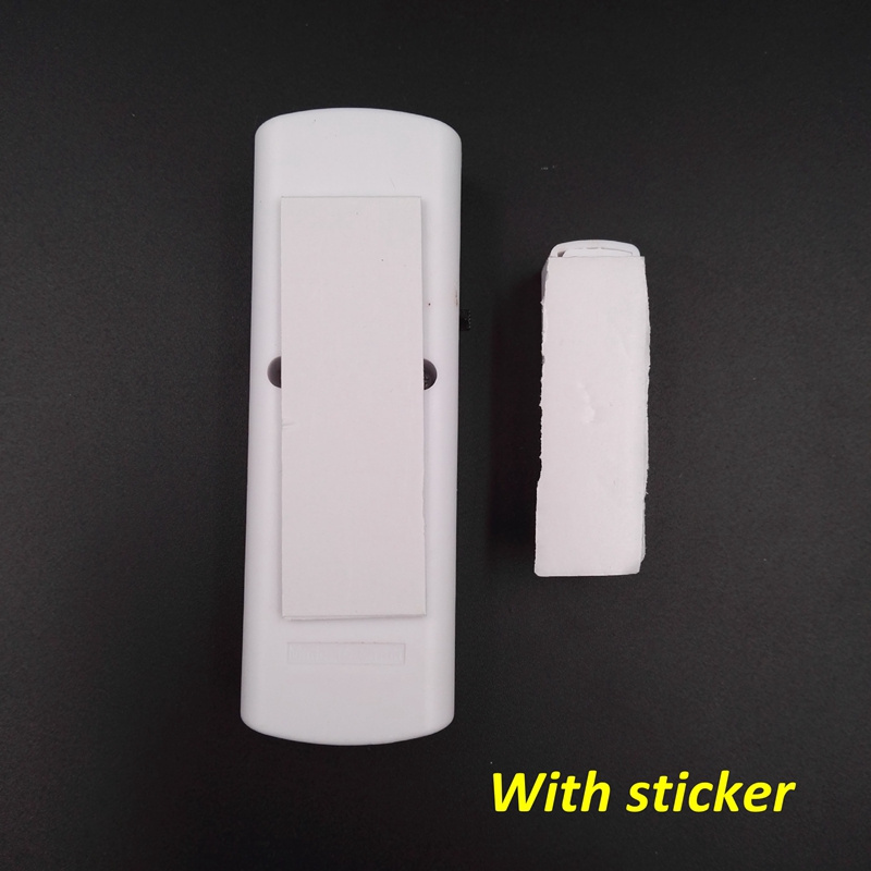 2020 Door Window Sensor Wireless Burglar Alarm with Magnetic Sensor for Home Safety Wireless Longer System Security Device White