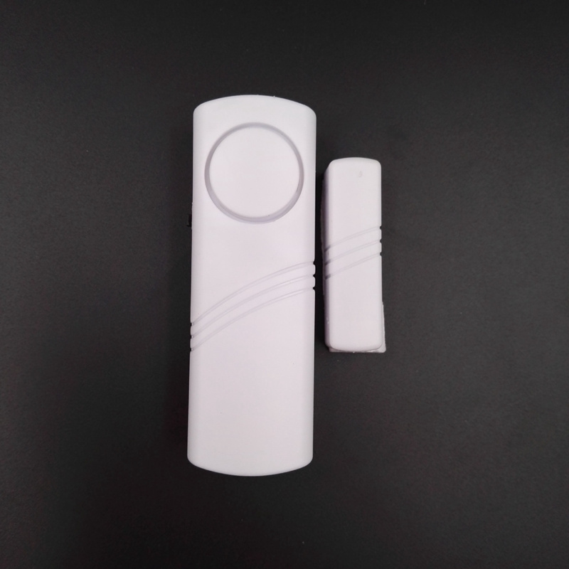 2020 Door Window Sensor Wireless Burglar Alarm with Magnetic Sensor for Home Safety Wireless Longer System Security Device White