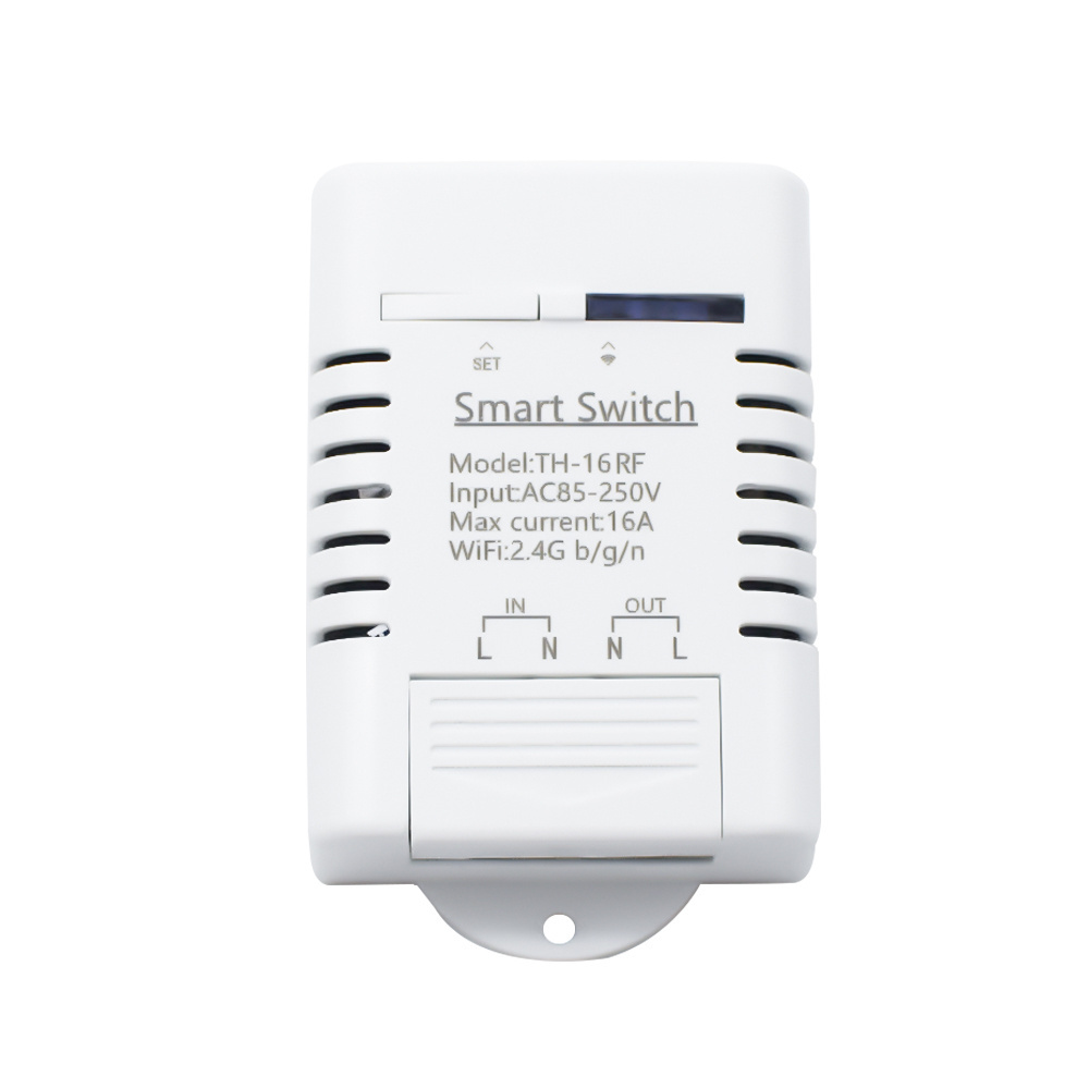 EWELINK Monitoring Temperature Sensor RF433 Remote Control WIFI Controller Smart Switch On Off Relay Module Alexa Google Home