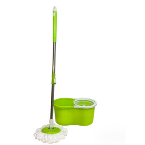 Hot sell hand free mop cheap 360 degree rotating magic Spining Mop bucket round wet dry Microfiber Dust Mop