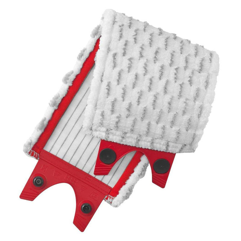 Hot Selling Microfiber 36*14cm Washable Microfiber Mop Pad Red White Reusable Mop Head Refill Microfiber Mop