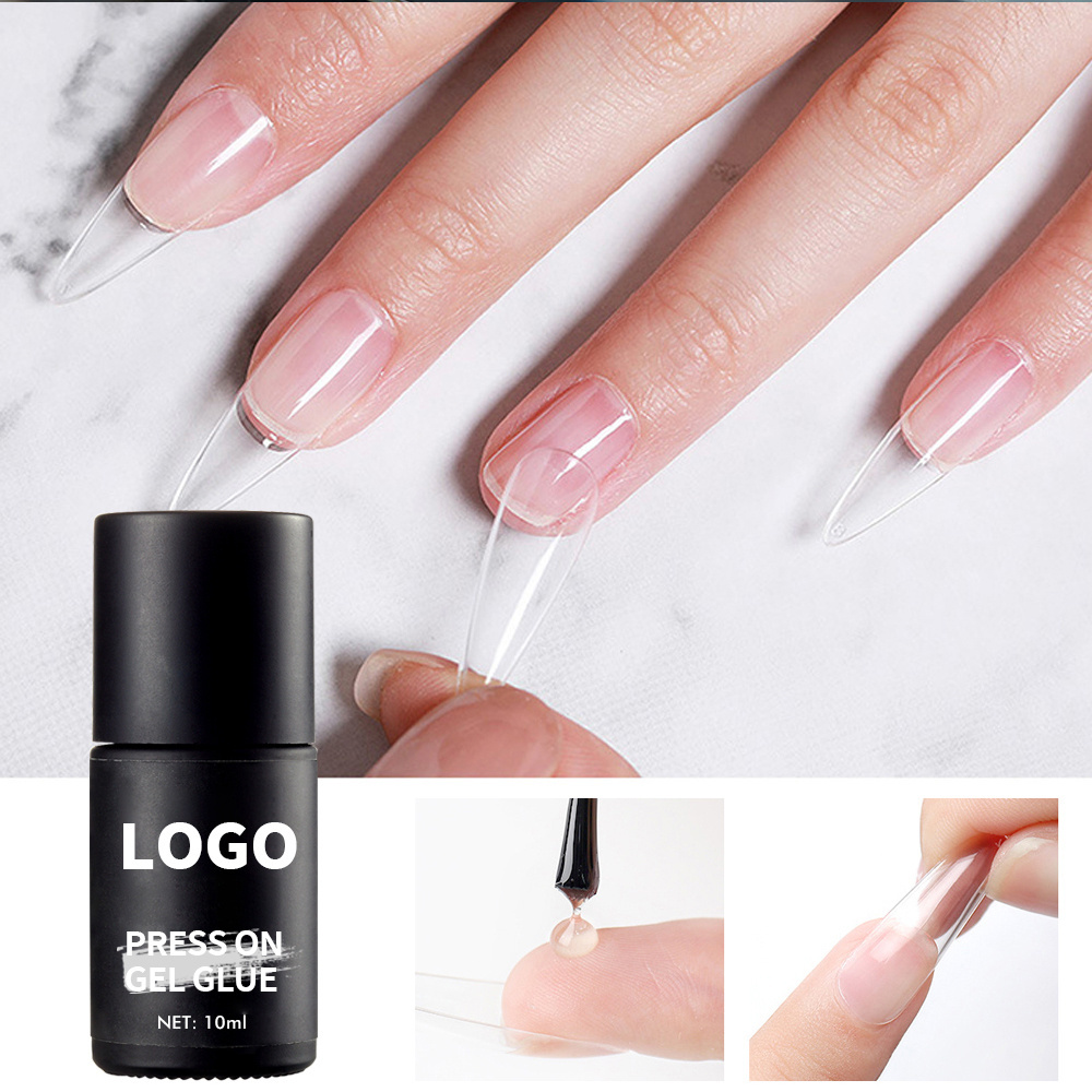 High Quality Acrylic Private Label Brush Strong False Nail Adhesive Nail Glue Polish