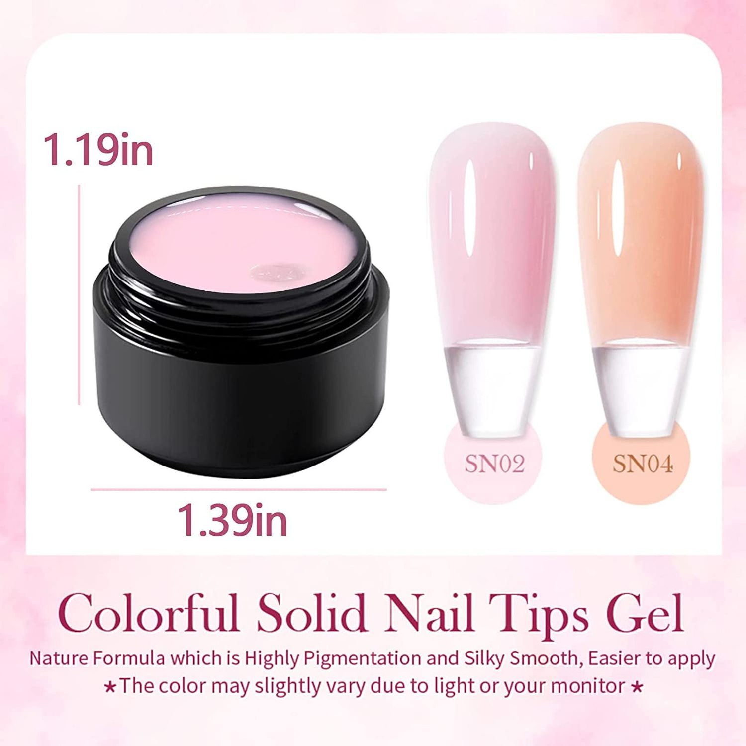 Customize multiple functions strong sticky nail adhesive colorful solid nail tip glue gel