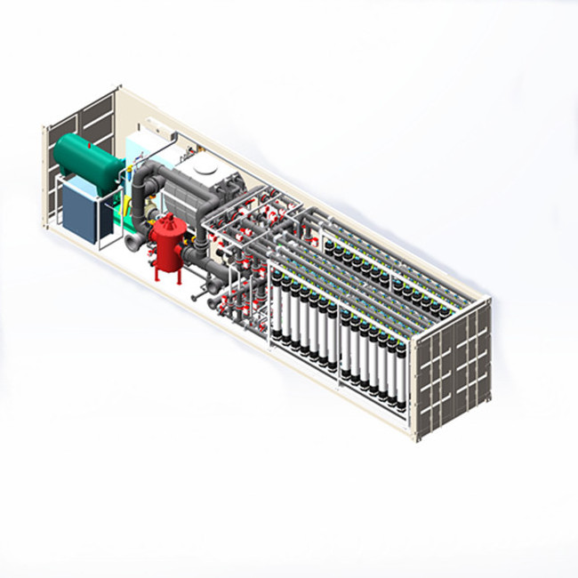 Scinor Tap lake deep well drinking water treatment plant purification system RO membrane unit