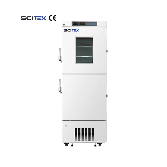 SCITEK Combination Freezer High/Low temperature Alarm bottom-freezer refrigerators