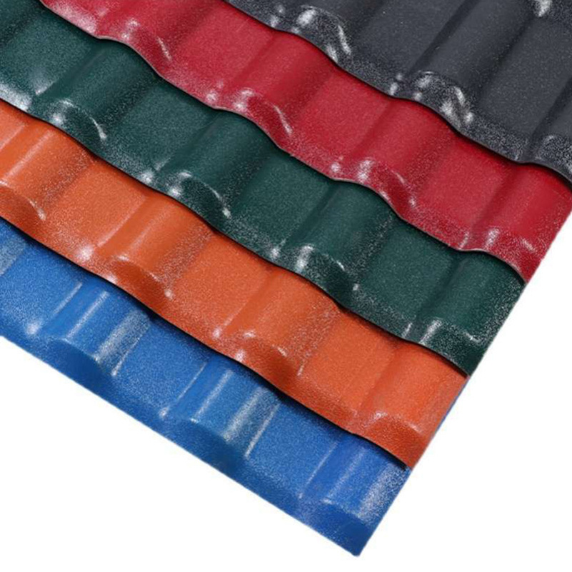 Artificial Sheets Traditional Japanese Synthetic Resin Spanish Roof Tiles