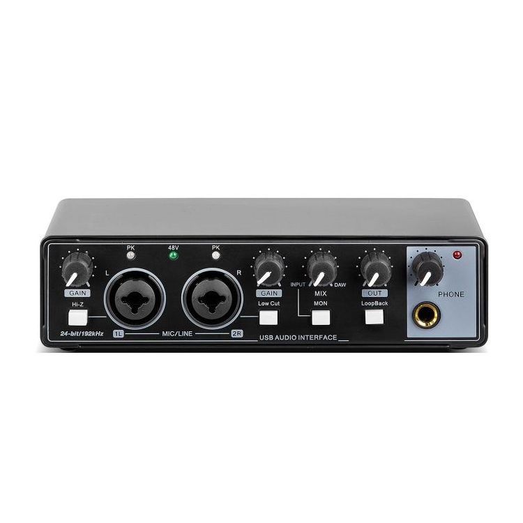 GAX-MD22 Professional Recording Microphone Sound Card Band Dubbing Live Broadcast Equipment Special Sound Card Factory