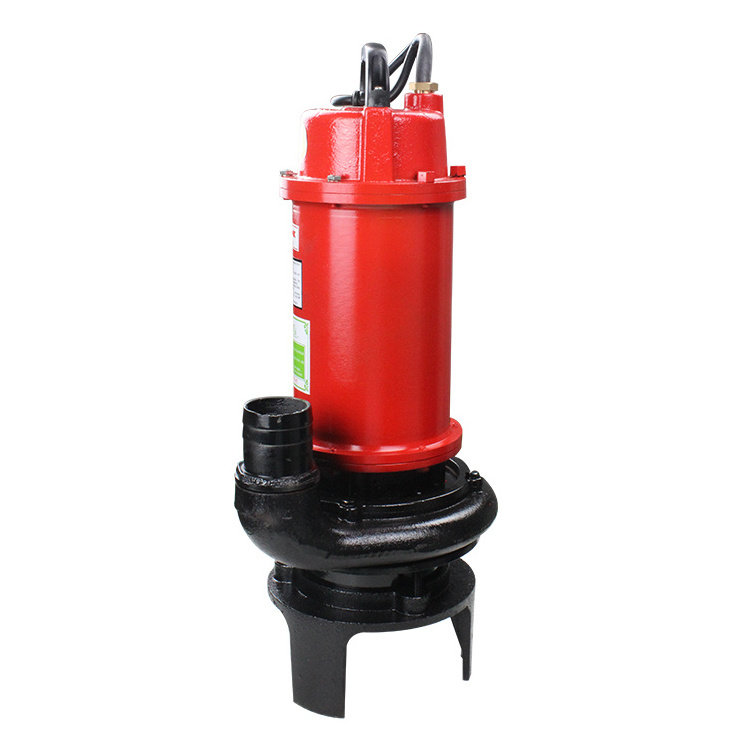 100% copper wire 2hp high pressure portable submersible sewage pump sand dredging slurry pump mud suction pump for dirty water