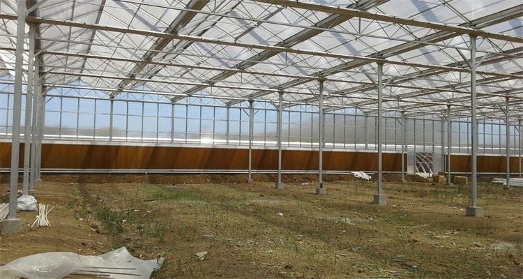 Hot sale thermal insulation transparent durable layer pc board greenhouse for plant growing