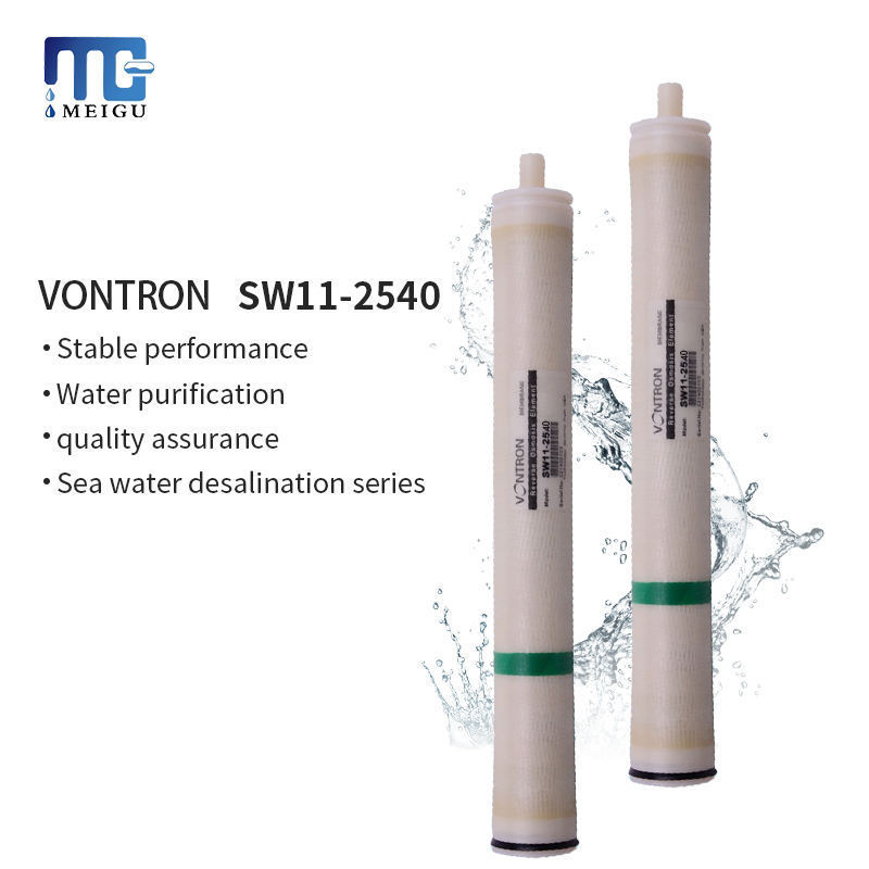 Vontron SW Series SW11-2540 Element Seawater Desalination Machine Sea Water Reverse Osmosis Membrane 2540 Seawater RO membrane