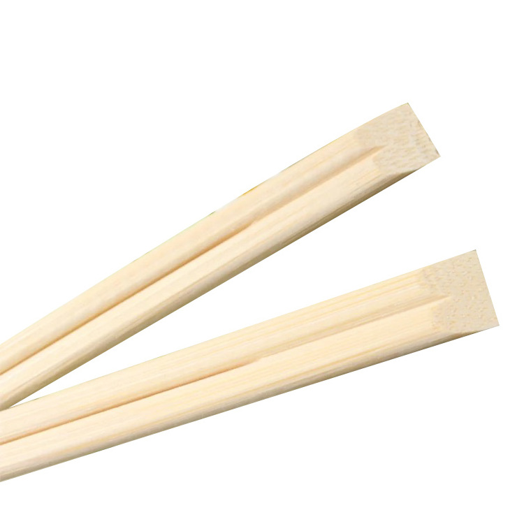 Custom 100% Natural Biodegradable Recyclable Wood Disposable Chopsticks With Personalized Packing