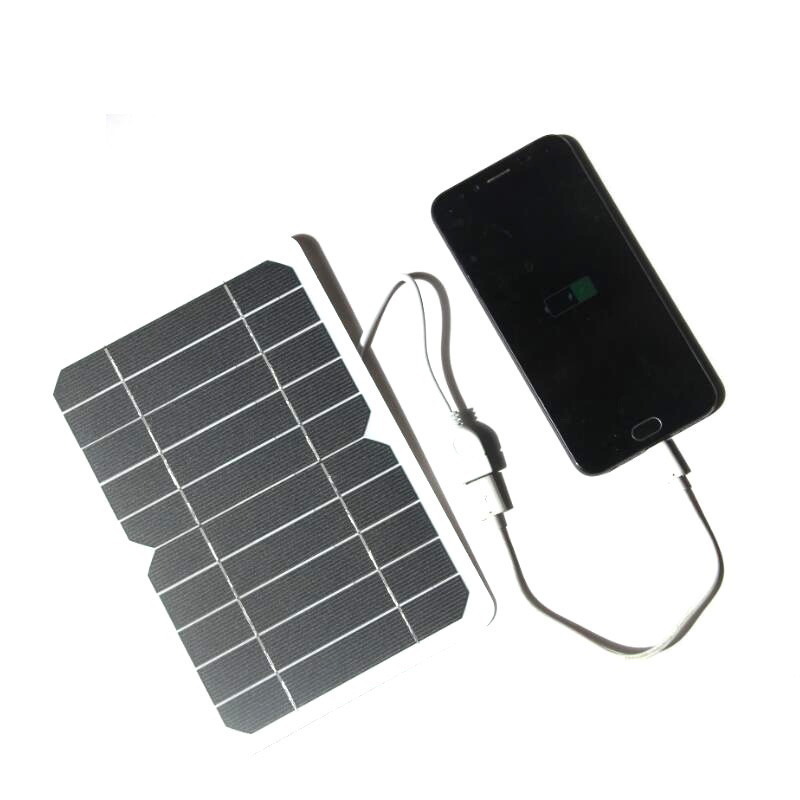 Mobile Energy Device Portable USB Port Camping Hiking Small Solar Panels 6V 9V 12V 5W 10W 12W 15W 20W Solar Panel Power Charger