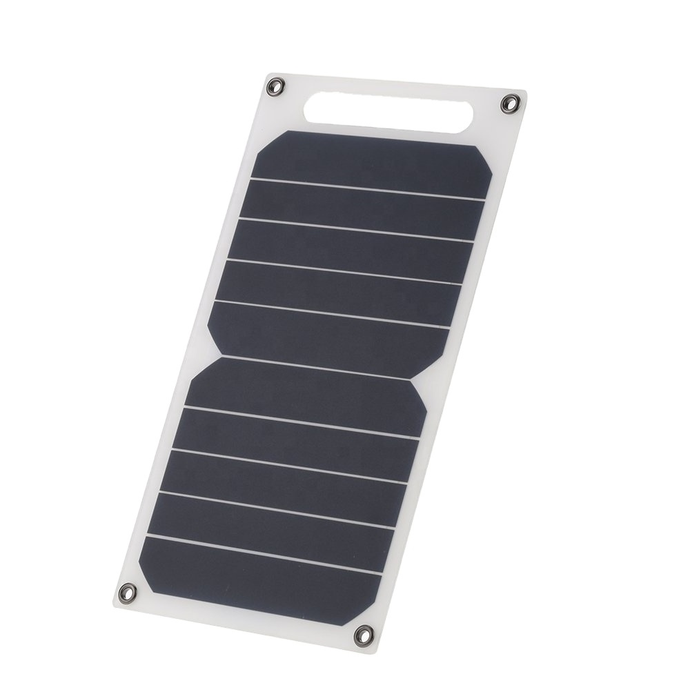 Portable 6W 5V solar  solar charger with mono sunpower solar panel