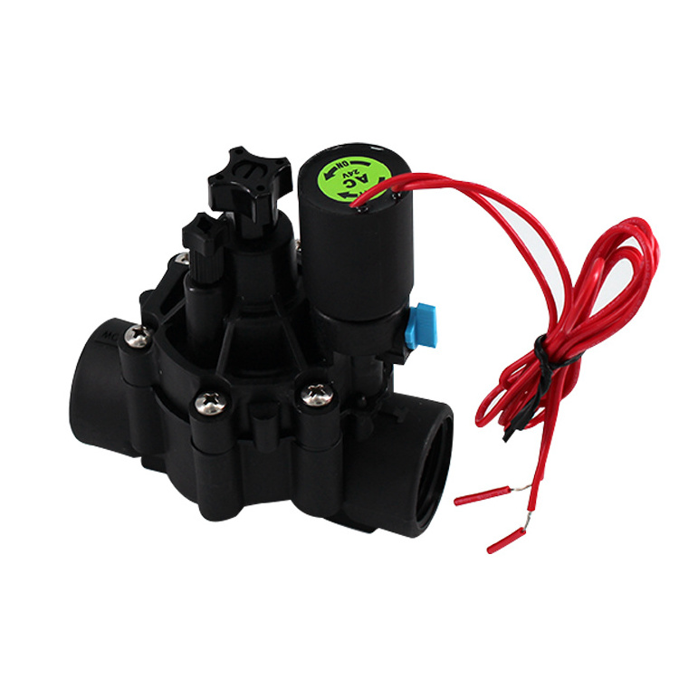 Hot Selling Plastic Solenoid Valve 4 Inch 24V 220V 9V for Irrigation Or Sprinkler System