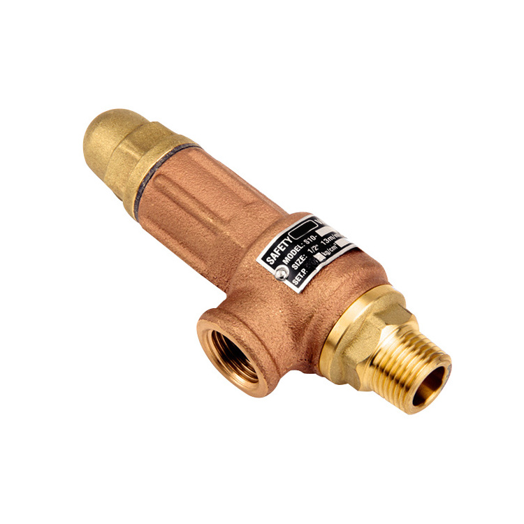 Thickened brass adjustable pressure relief valve one-way constant pressure filter 3/4inch Brass safety relief valve